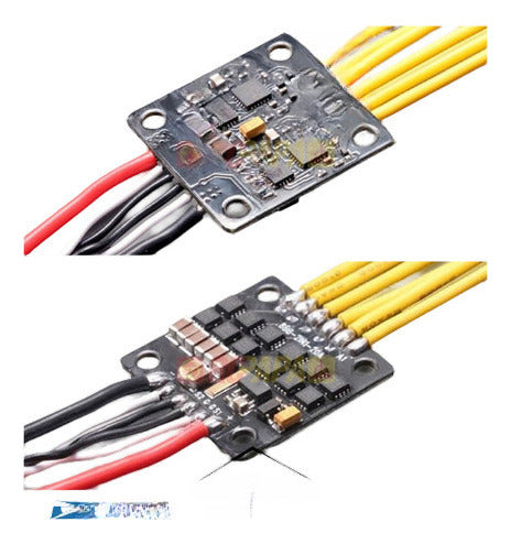 Sedoso De Fpv Furioso 20a 2 En 1 Blheli-s 8bb2 Chip Esc Para 1