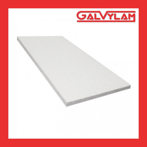 Pack of 20 Styrofoam Polystyrene EPS Boards 1x1x15mm 25kg/m3 2
