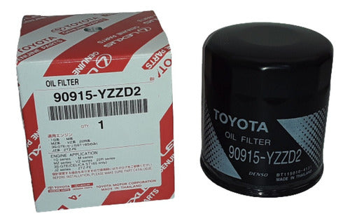 Toyota Oil Filter Original Hilux / SW4 Year 2013 0