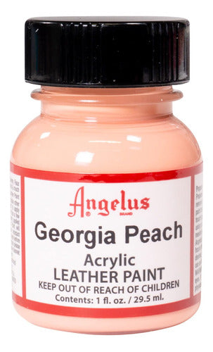 Angelus Acrylic Leather Paint 29.5ml - Georgia Peach 0