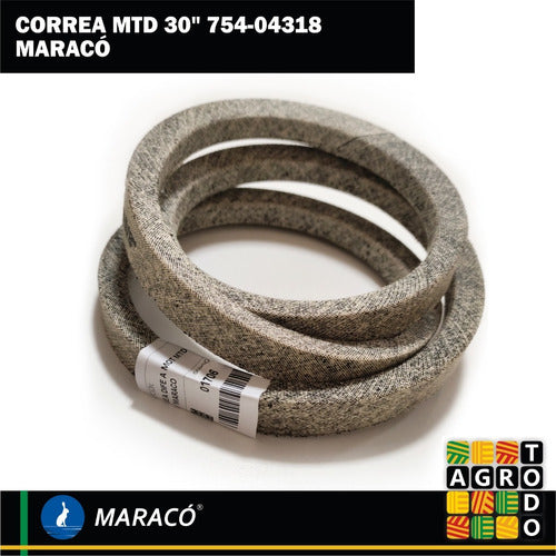 Maraco Correa Kevlar Diferencial Motor Mtd 30 Rider 754-04318 01706 1