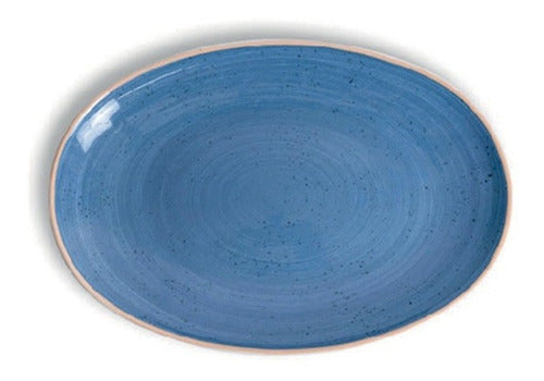 Plato Oval Volf 26cm Splash Blue Avcarn264015026 0