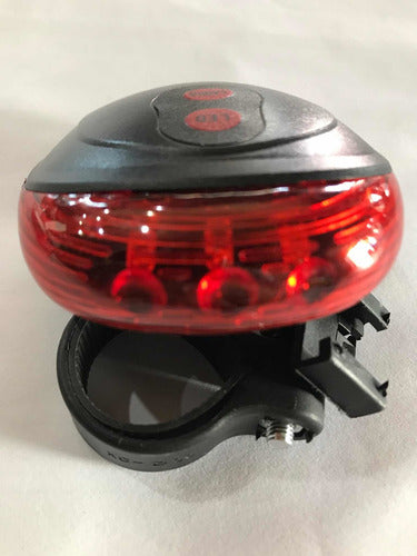 Generic Bike Lantern - Rear LED and Laser (Battery Powered) 4