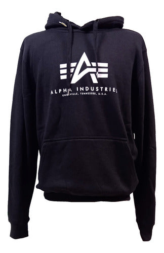 Alpha Industries Logo Alpha Hoodie New Season 0