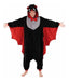 Moda y Estilo Red and Black Bat Pajamas for Adults 2