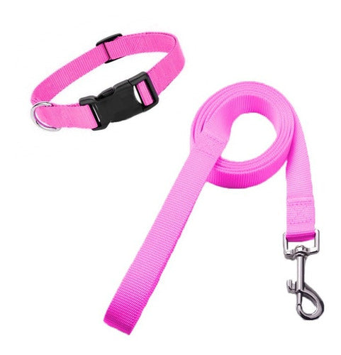 Nylon Collar and Leash Set for Dogs and Cats Various Sizes 40