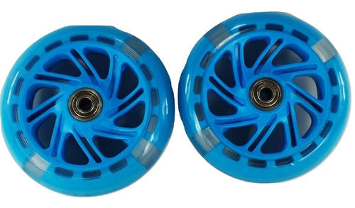 Papaison 2 X 120mm Silicone Wheels Without Lights 6