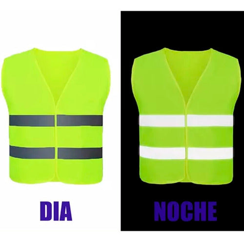 Reflective Fluorescent Safety Vest High Visibility EPP Professional 1