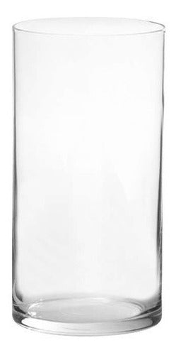 Selecta Glass Vase D15/h40cm 0