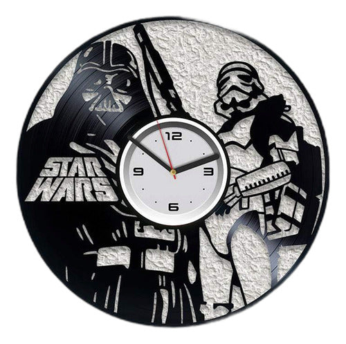 Kovides Reloj Darth Vader Lado Oscuro Reloj De Pared De Vini 1