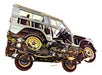 Land Rover Series 1 - Autos De Inglaterra - Lámina 45x30 Cm. 0