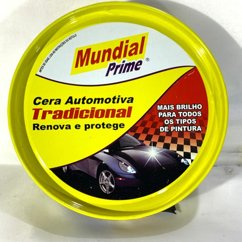 Cera Tradicional Mundial Prime Alto Brilho Lata 200gr X C122 0