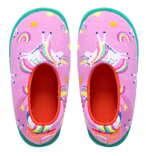 Floripondias Girls' Slippers with Non-Slip Rubber Sole 6