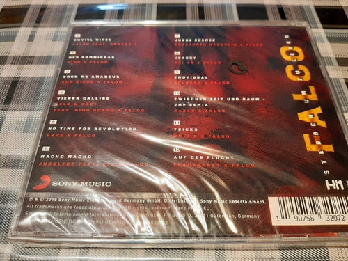 Falco - Sterben Um Zu Leven - CD Importado Hits - Nuevo 1