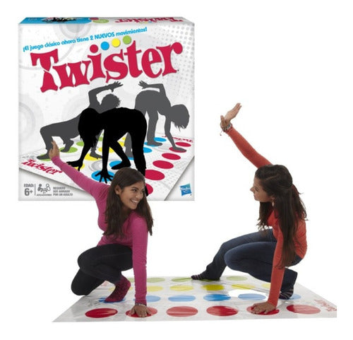 Twister Game Set for Kids - Colorful Mat 0