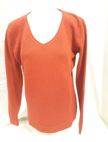 La Faustina Sweaters Dama Escote V, Modelo 023 1