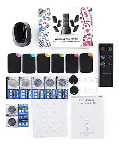 Vodeson Easy-to-Use Anti-Loss Device with 6 Color-Coded Receivers 5