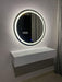 IBELED Round LED Bathroom Mirror Digital Smart Touch - 60cm 6