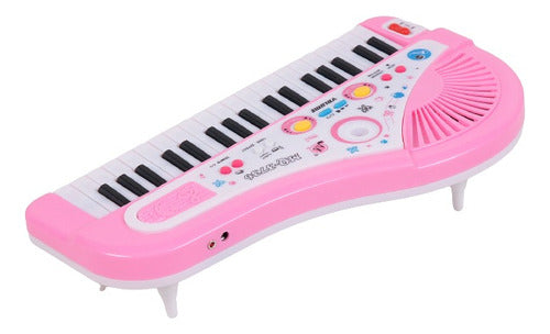 Meike Órgano Musical Infantil 37 Teclas MQ3736 Rosa 4