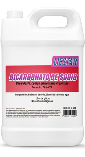 Bicarbonato De Sodio 5kg Apto Alimenticio Premium 0