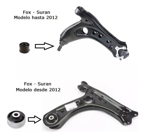 Sampel Kit 6 Suspension Bushings for Fox Suran 2013 2014 2015 1