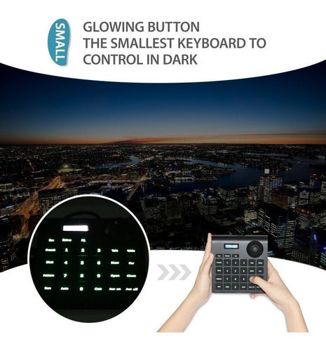 Ptz Teclado Driver, Leftek Cámara Analógica Rs485 mini Pt 1