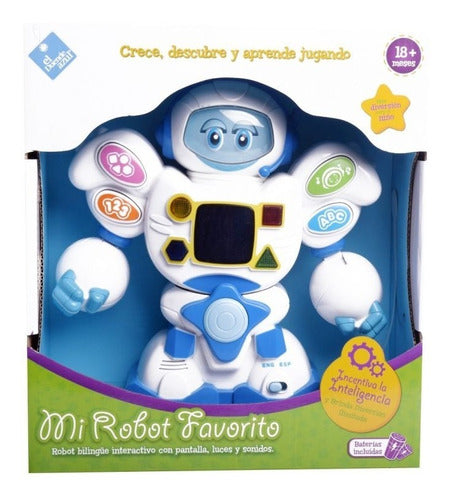 El Duende Azul Mi Robot Favorito Luces Y Sonidos 1