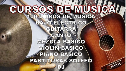 Music Courses Guitar Bass Piano Vocals Violin Etc 0