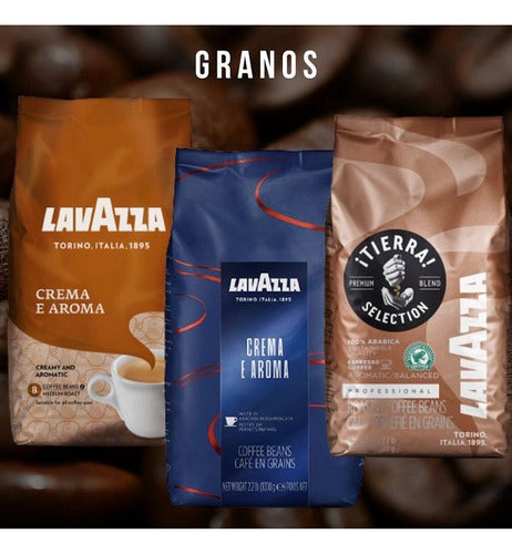 Cafe Lavazza En Granos Tierra Intenso 2 Unid. X 1 Kg 2