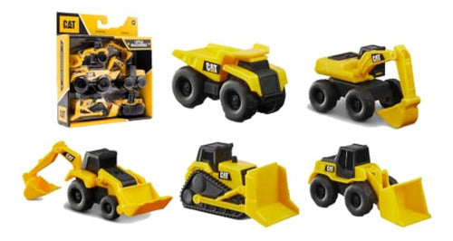 Cat Construction Little Machines, Paquete De 5, Grandes Ador 0