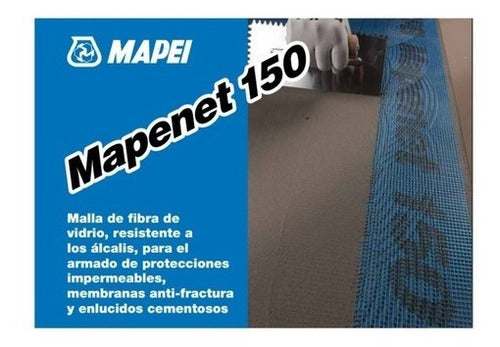 Mapenet 150 Malla Fibra De Vidrio-50*1mtresist Alcalis-mapei 1