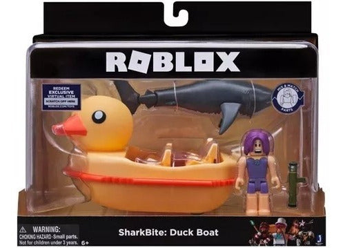 Roblox Duck Boat with Figure and Sharkbite Duck Boat - Bunny Toys 0