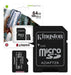 Kingston 64GB Micro SD Memory Card Class 10 with SD Adapter 6
