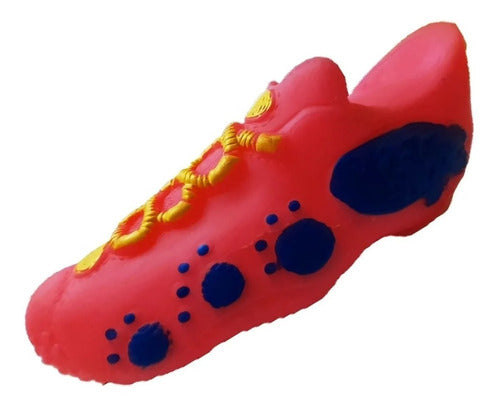 Pet Chew Toy with Squeaker Shoe Design 4
