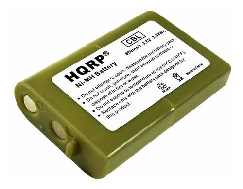 HQRP 4-Pack Cordless Phone Battery for Panasonic HHR-P103 HHRP103 HHR-P103A HHRP103A Replacement 3