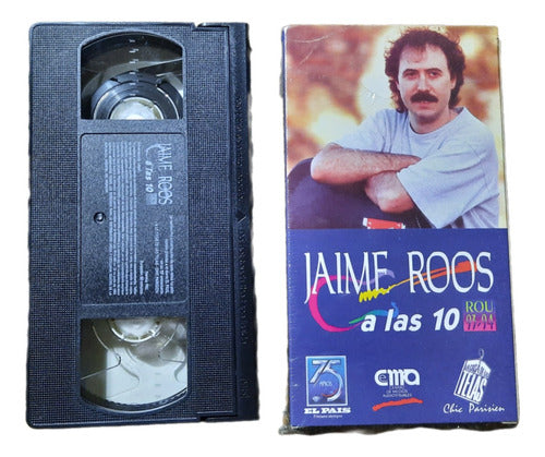 Video Vhs Jaime Roos A Las 10 Gira Conciertos 1993 Música Ur 0