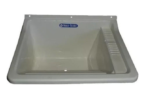 Plastic PVC Sink Basin Wash Tub 35Lts 50x60x37cm NA5262 1