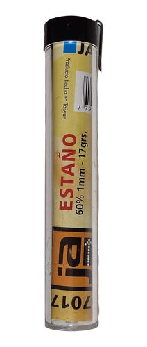 Estaño En Tubo 60/40 17gr Diámetro 1mm Para Soldador/cauti 0