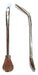 Set of 12 Chrome-Plated Pico De Loro Steel Straws, 18 cm 0