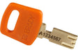 Candado De Bloqueo Brady Safekey - Nylon - Naranja - Grillet 3