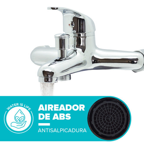 Krümm Acqua Monocomando Ducha Ext Cromo (KR-AQ200-DE) 1