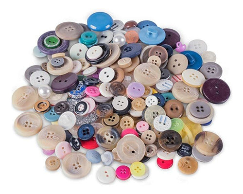 Super Z Outlet Assorted Buttons Bag for Crafts and Designs 1