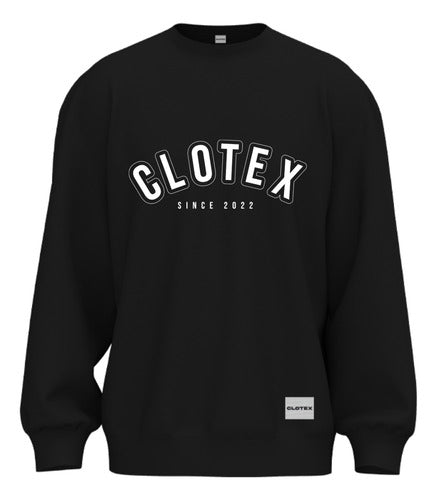 Clotex Oversized Hoodie Rustic Cotton Solid or Printed 0