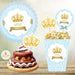 Kit Imprimible Corona Dorada Principe Candy Bar Invitaciones 5