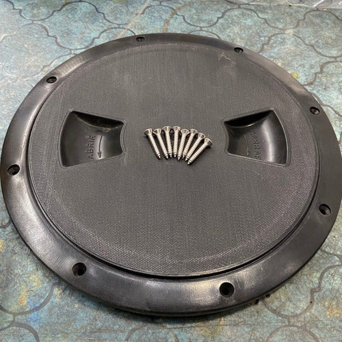 Large 8'' Round Watertight Hatch Cover for Kayak with Stainless Steel Screws 1