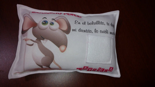 15 Personalized Cushions with Ratón Pérez Pocket 20*30 2