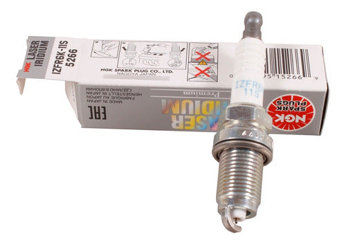 NGK Honda Civic 1.8 16V Up to 2011 IZFR6K11S Spark Plug Kit x4 3