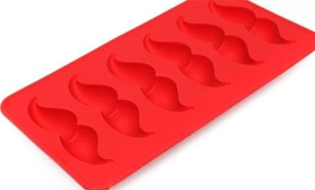 Art Home Mustache Ice Cube Tray Silicone Mold 1