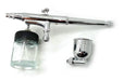 Hobbykits Dual Action Gravity Feed Airbrush with Side Suction Glass Jar 0