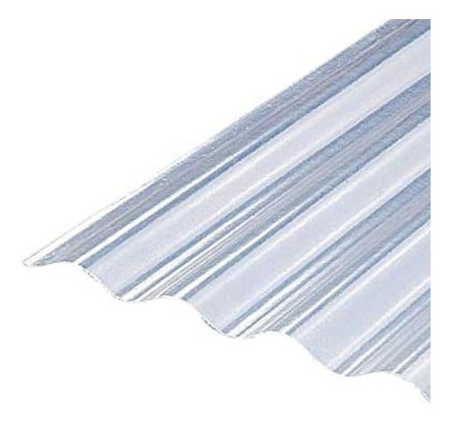 Armco Transparent Corrugated Fiberglass Sheet 3.66 X 1.08 0